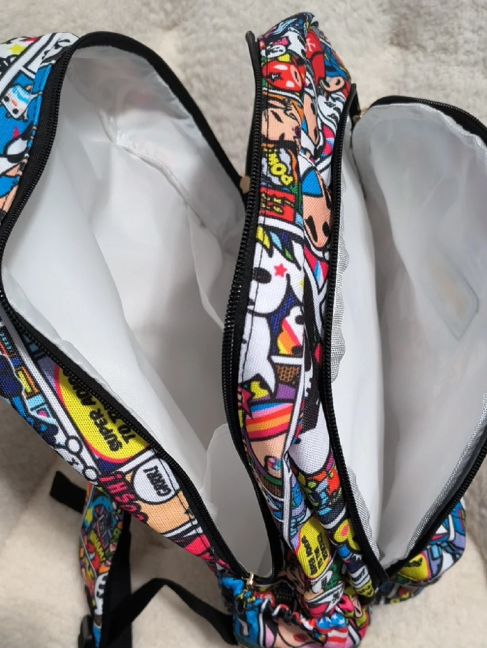 TOKIDOKI ADIOS MultiColor Backpack - Picture 11 of 12